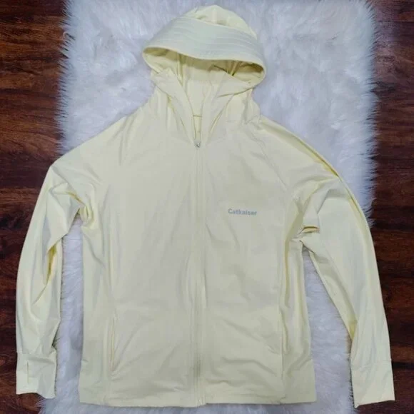 Catkaiser Lightweight Full Sun Protector With Mask Hooded Jacket Women's Large - Picture 5 of 16